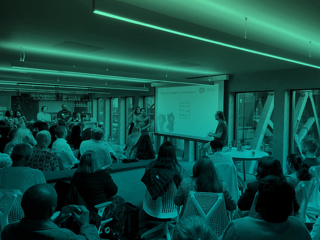 London Salesforce Admin Group hosted at Stott and May